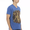 T-shirt Trussardi Action en coton bleu pour homme