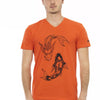 T-shirt Trussardi Action en coton rouge pour homme