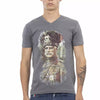 Trussardi Action Gray Cotton Men's T-Shirt