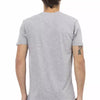 Trussardi Action Gray Cotton Men T-Shirt