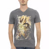 T-shirt Trussardi Action en coton gris pour homme