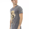 T-shirt Trussardi Action en coton gris pour homme