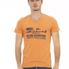 Trussardi Action Orange Baumwoll-T-Shirt