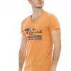 Trussardi Action Orange Baumwoll-T-Shirt