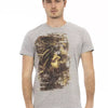 Trussardi Action Gray Cotton Men's T-Shirt