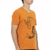 Trussardi Action Orange Cotton Men's T-Shirt