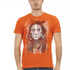 Trussardi Action Orange Cotton Men's T-Shirt