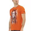 Trussardi Action Orange Cotton Men's T-Shirt