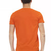 Trussardi Action Orange Cotton Men's T-Shirt
