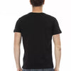 T-shirt Trussardi Action en coton noir pour homme