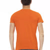T-shirt Trussardi Action en coton orange pour homme