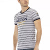 T-shirt Trussardi Action en coton gris pour homme