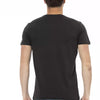T-shirt Trussardi Action en coton noir pour homme