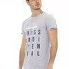 Trussardi Action Graues Baumwoll-T-Shirt