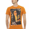T-shirt Trussardi Action en coton orange pour homme