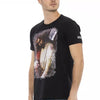 T-shirt Trussardi Action en coton noir pour homme