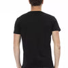 T-shirt Trussardi Action en coton noir pour homme