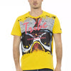 Trussardi Action Gelbes Baumwoll-T-Shirt