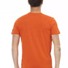 T-shirt Trussardi Action en coton orange pour homme