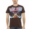 T-shirt Trussardi Action en coton marron pour homme