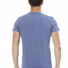 T-shirt Trussardi Action en coton bleu pour homme