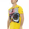 Trussardi Action Gelbes Baumwoll-T-Shirt