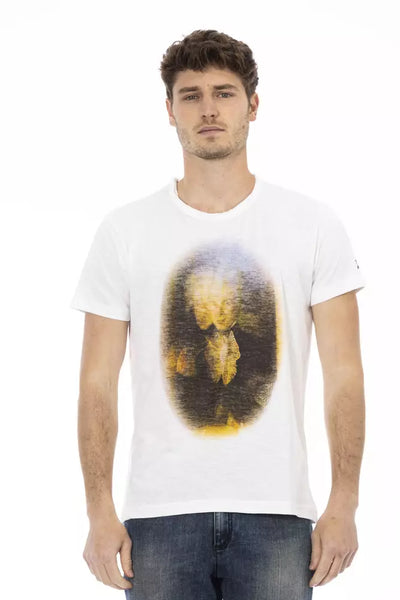 T-shirt homme Trussardi Action en coton blanc
