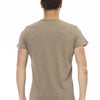 T-shirt Trussardi Action en coton vert pour homme
