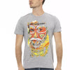 Trussardi Action Graues Baumwoll-T-Shirt