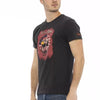 T-shirt Trussardi Action en coton noir pour homme