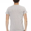 T-shirt Trussardi Action en coton gris pour homme