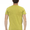 T-shirt Trussardi Action en coton vert pour homme
