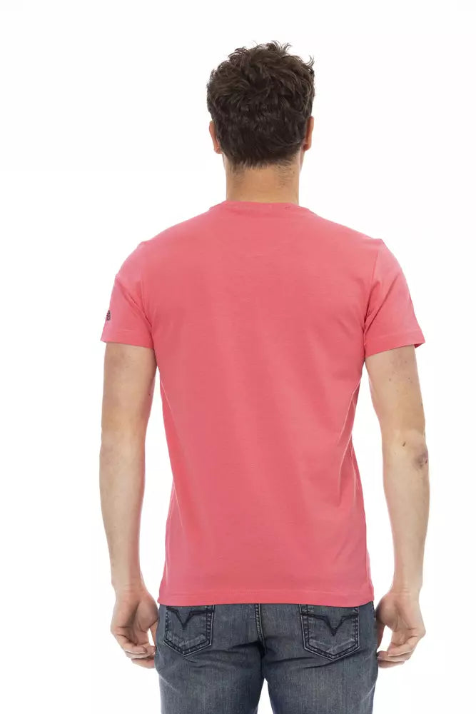 T-shirt Trussardi Action multicolore en coton pour homme