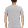 Trussardi Action Graues Baumwoll-T-Shirt