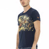 T-shirt Trussardi Action en coton bleu pour homme