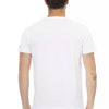 Trussardi Action Herren-T-Shirt aus weißer Baumwolle