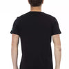 T-shirt Trussardi Action en coton noir pour homme