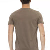 T-shirt Trussardi Action en coton marron pour homme