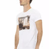 T-shirt Trussardi Action en coton blanc pour homme