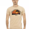 T-shirt Trussardi Action en coton beige pour homme