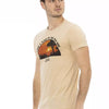 T-shirt Trussardi Action en coton beige pour homme