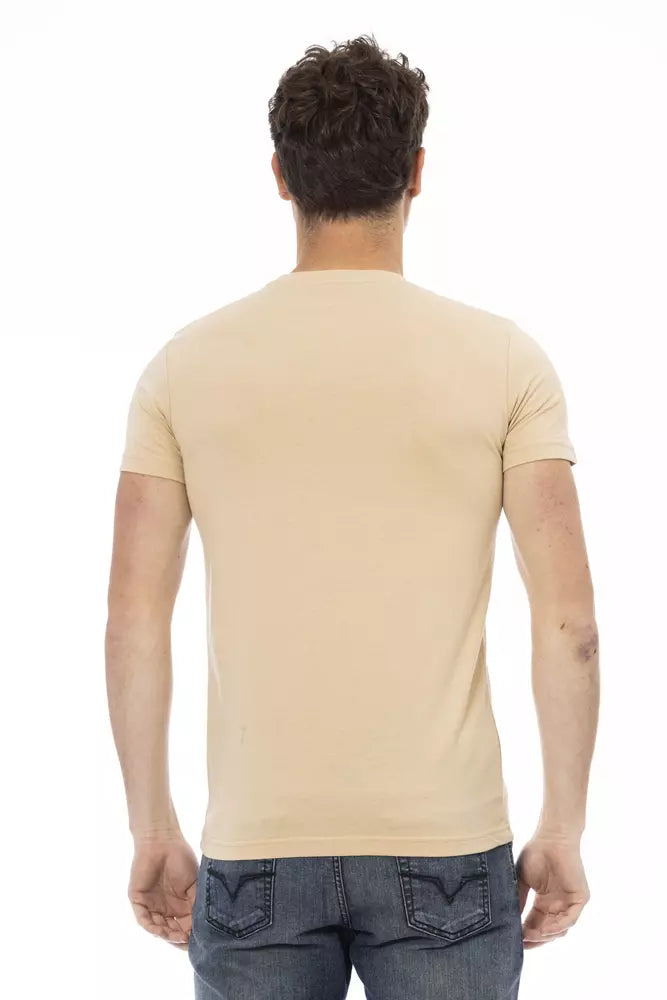 T-shirt Trussardi Action en coton beige pour homme
