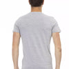 T-shirt Trussardi Action en coton gris pour homme