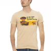 T-shirt Trussardi Action en coton beige pour homme