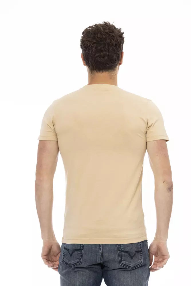 T-shirt Trussardi Action en coton beige pour homme