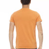 T-shirt Trussardi Action en coton orange pour homme