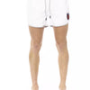 Bikkembergs White Polyester Men's Swim Short