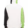 Automobili Lamborghini White Cotton Men Sweater with Hood