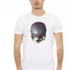T-shirt Trussardi Action en coton blanc pour homme