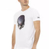 T-shirt Trussardi Action en coton blanc pour homme